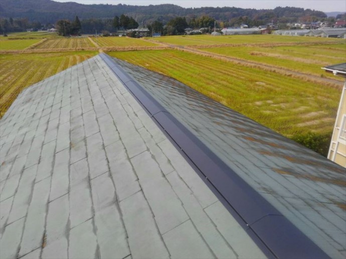 君津市 棟板金交換工事竣工