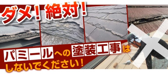 屋根がニチハ「パミール」で今後のメンテナンスが心配な方へ