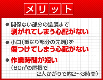 タスペーサーによる縁切りするメリット