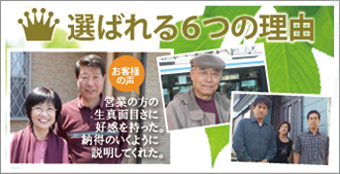 選ばれる理由