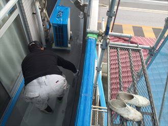 木更津市 タク動物病院 ベランダ施工017_R