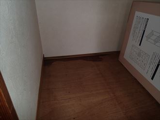 木更津市 2階押し入れの漏水