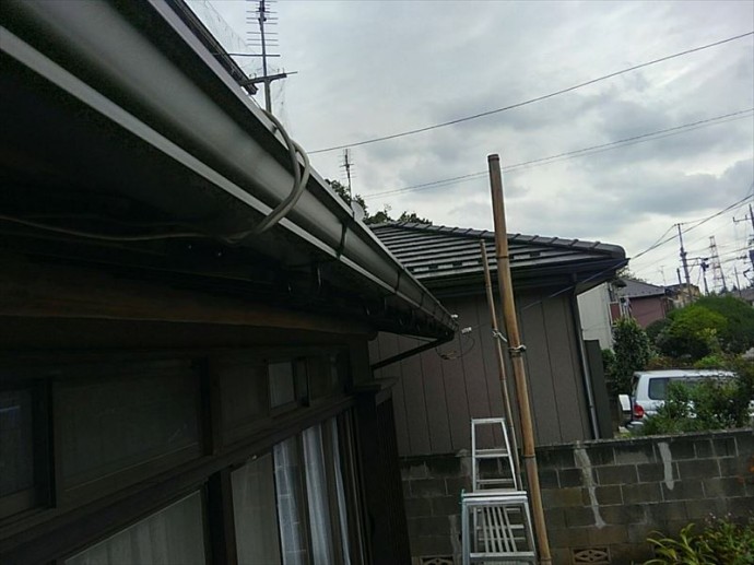木更津市 雨樋交換工事完了
