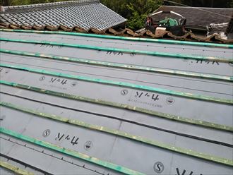 君津市 新規瓦桟打ち
