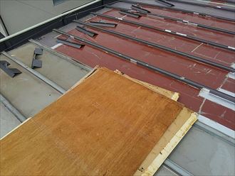 習志野市 軒先板金の取付け