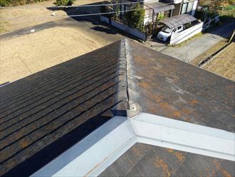茂原市 棟板金交換工事005_R