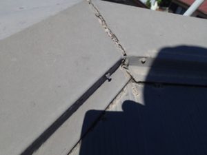 棟板金の状態