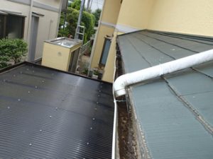雨樋の劣化