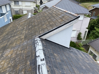 棟板金のサビ確認