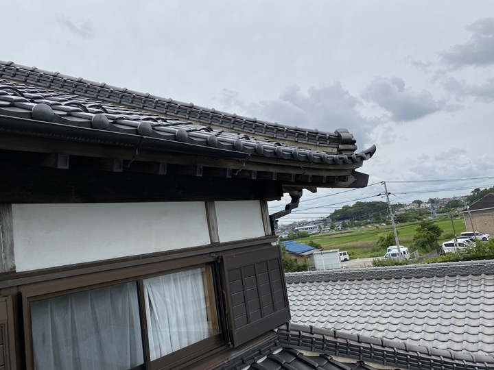 ハイブリッド雨樋に交換