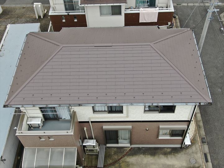 屋根外壁塗装工事が完了