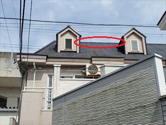 令和元年房総半島台風の影響で棟板金が飛散