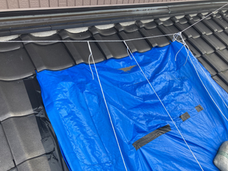 台風による屋根被害