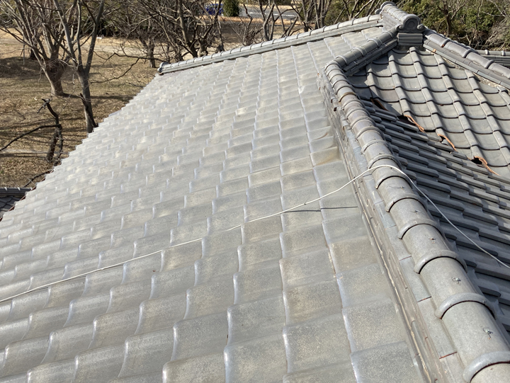 四街道市大日にて瓦屋根のメンテナンスについてご相談 漆喰工事をご提案しました