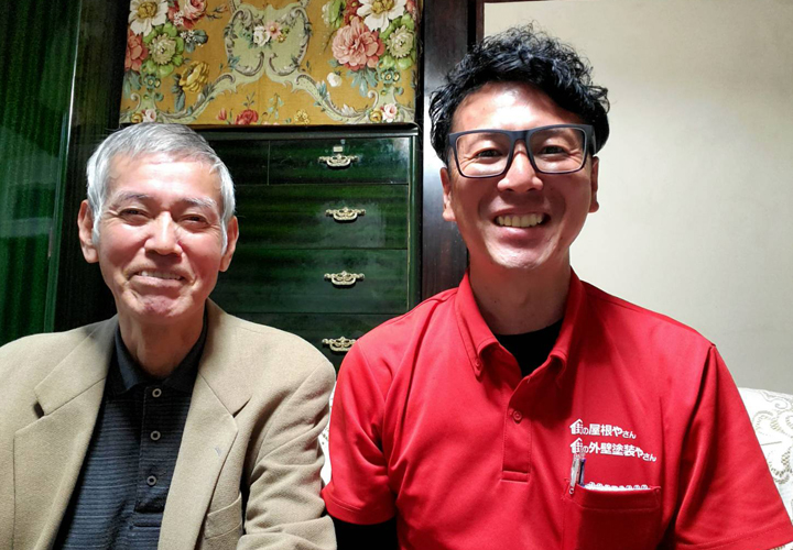 屋根塗装・棟板金交換工事をご依頼いただいた千葉県美浜区にお住まいのI様