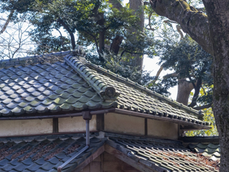 瓦屋根のお住まい