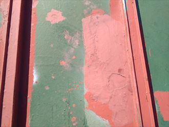 屋根塗膜の劣化