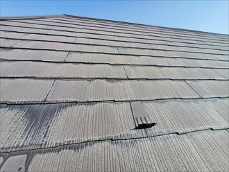 防水性が低下しているスレート屋根