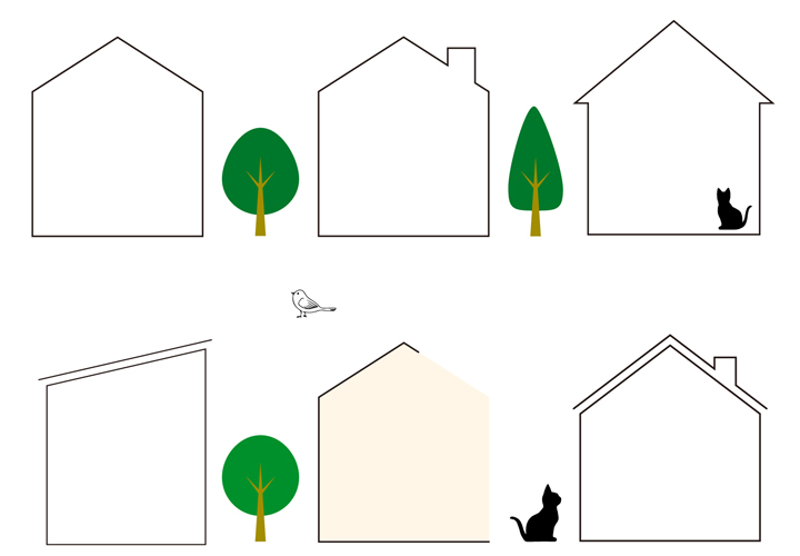 屋根の形状の一つである片流れ屋根 メリットやデメリットは 屋根の形状の一つである片流れ屋根 メリットやデメリットは