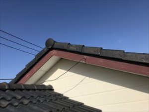ケラバ補修施工完了