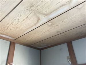 天井の雨漏り症状
