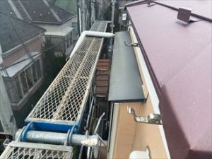 雨樋の撤去