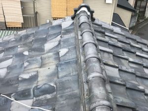 瓦屋根の調査