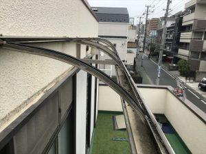 屋根材の撤去完了