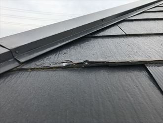屋根の表面劣化