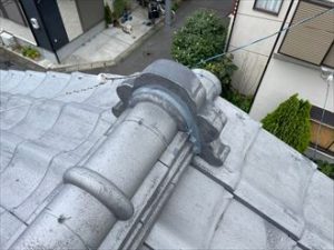 瓦屋根の補修