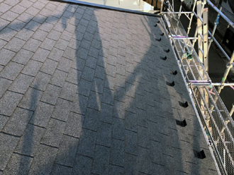 部分葺き直し完成
