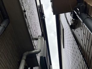 雨樋部分交換の完了