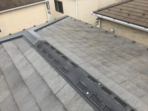 スレート屋根の調査