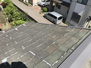パミールは塗装不能な屋根材です