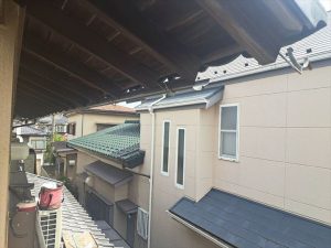 既存樋の撤去
