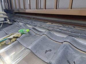 漆喰工事の完了
