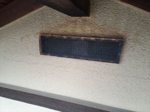 通気口のネットを新設