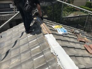 棟の土台から再構築