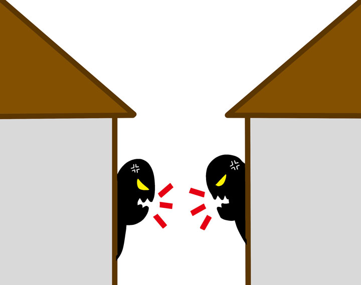 近隣トラブル