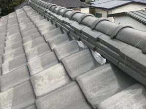 漆喰材の劣化症状