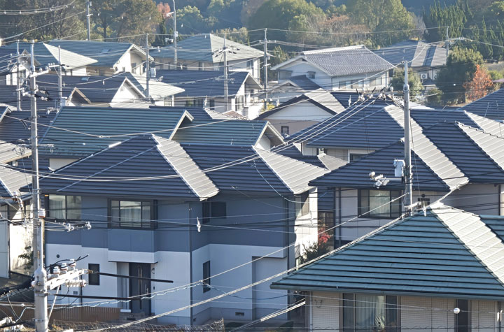 家並みの風景