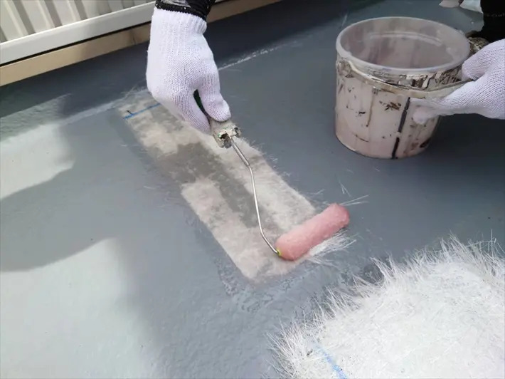 ベランダのメンテナンス：防水工事