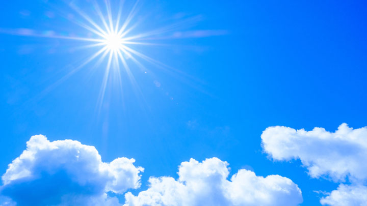 夏の日差し