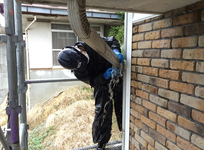 雨どい修理