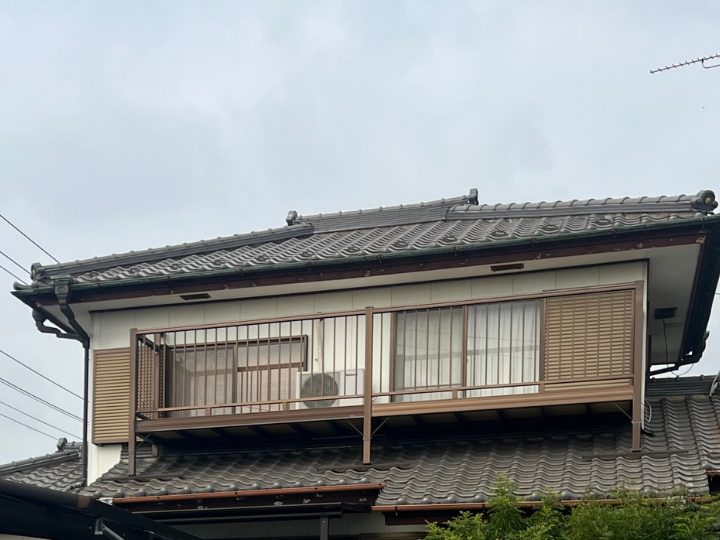 ご相談をいただいた市原市にある瓦屋根のお住まい