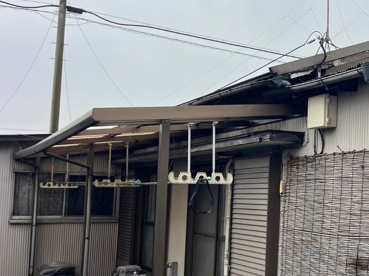ポリカ波板のご相談をいただいたお住まい