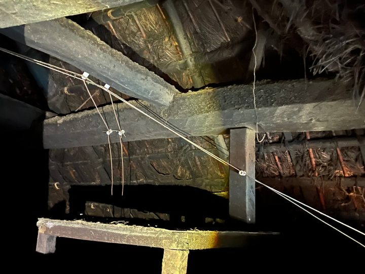 屋根裏の状態