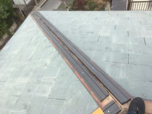 樹脂製貫板をビス固定