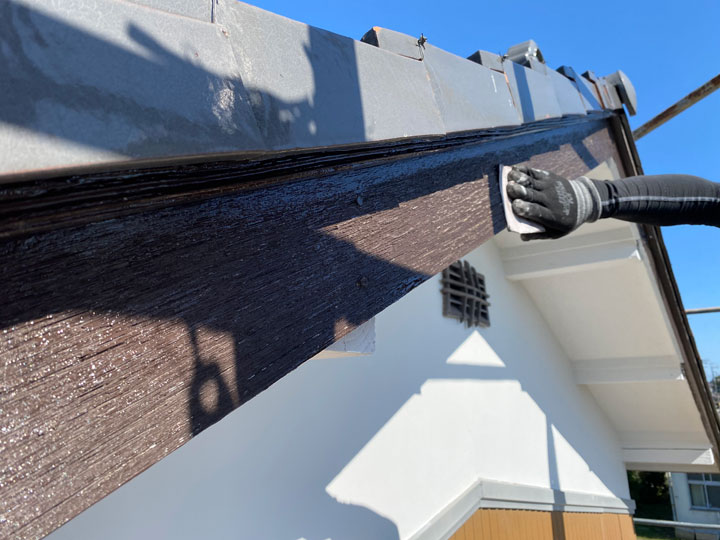 破風のメンテナンス