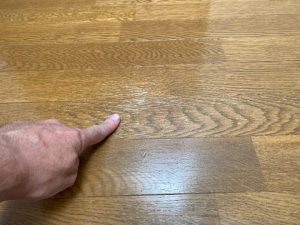 雨漏りした箇所